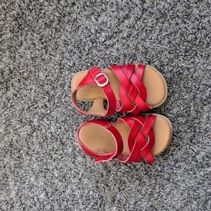 Red Sandals